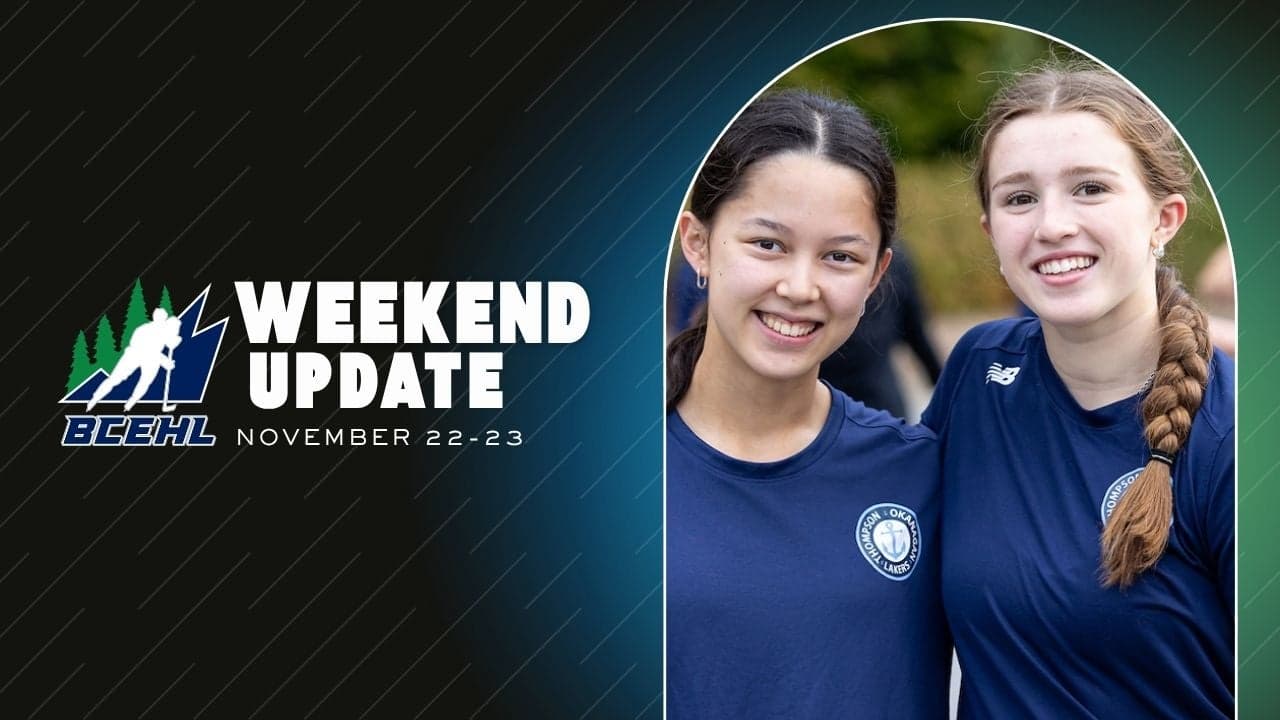 BCEHL WEEKEND UPDATE - NOVEMBER 22-23 image