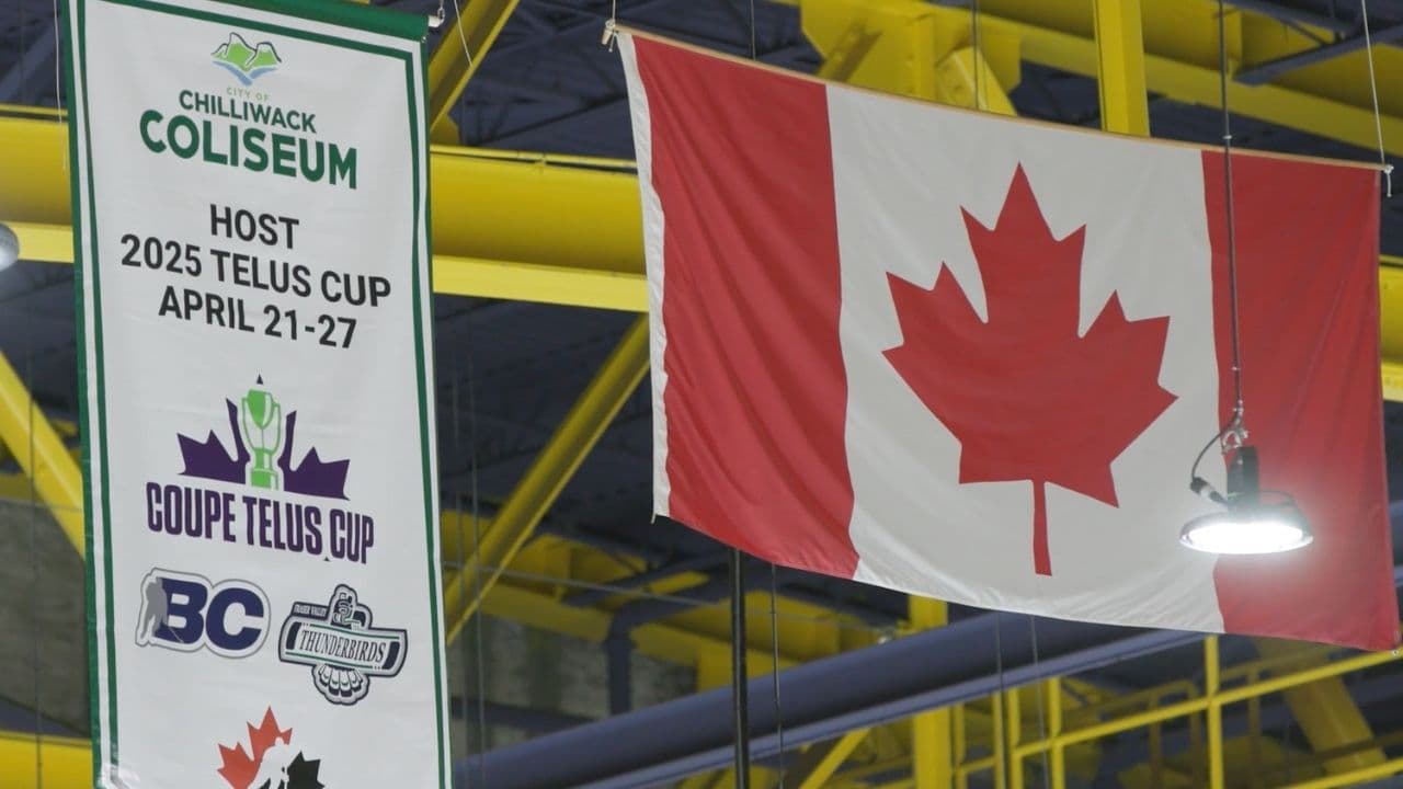 THE TELUS CUP HAS ARRIVED IN THE FRASER VALLEY! image