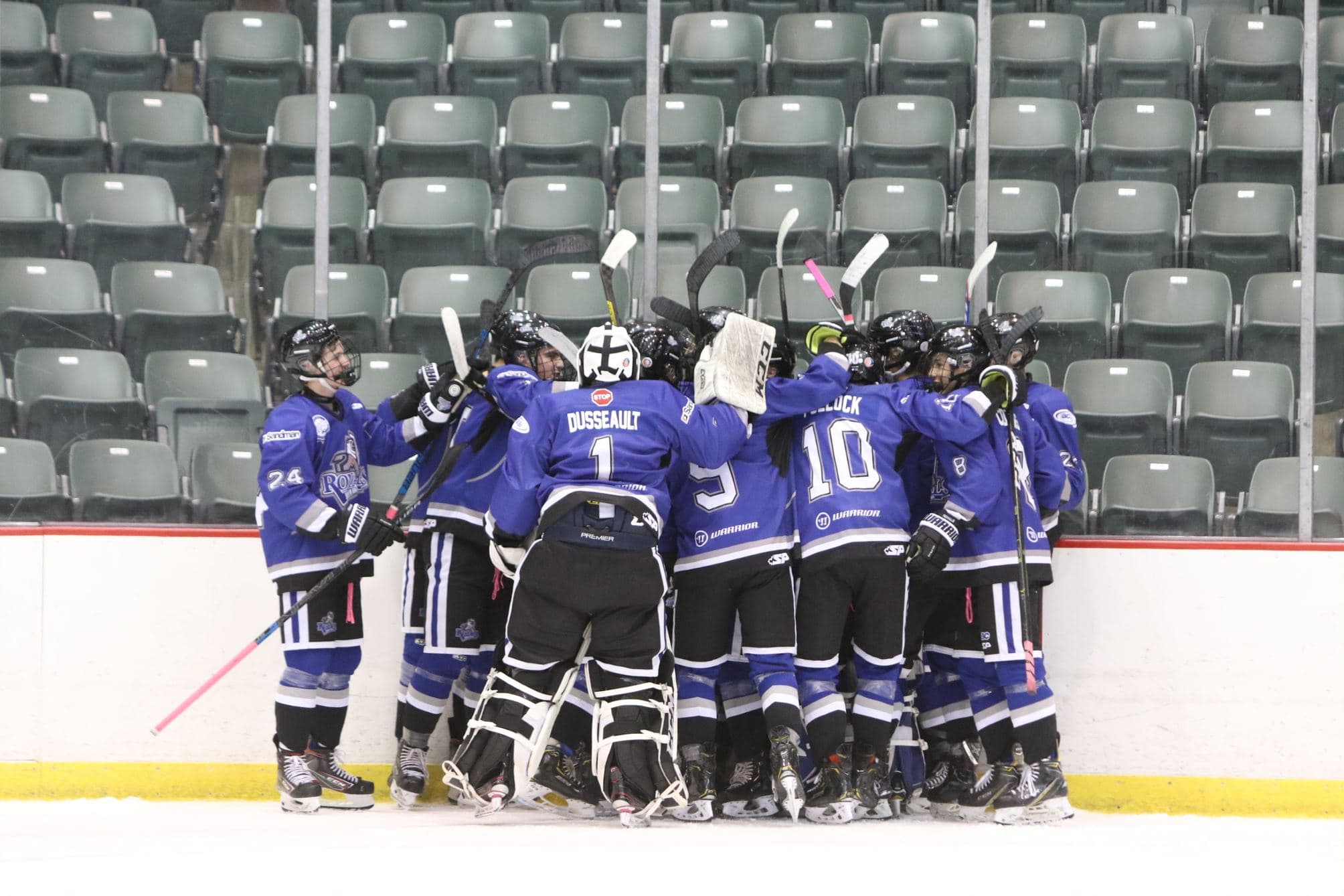 Players celebrating 