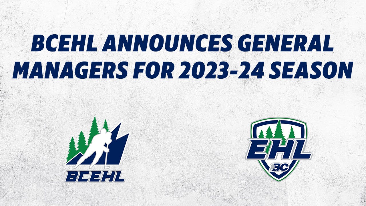 BCEHL ANNOUNCES GENERAL MANAGERS FOR 2023-24 SEASON image