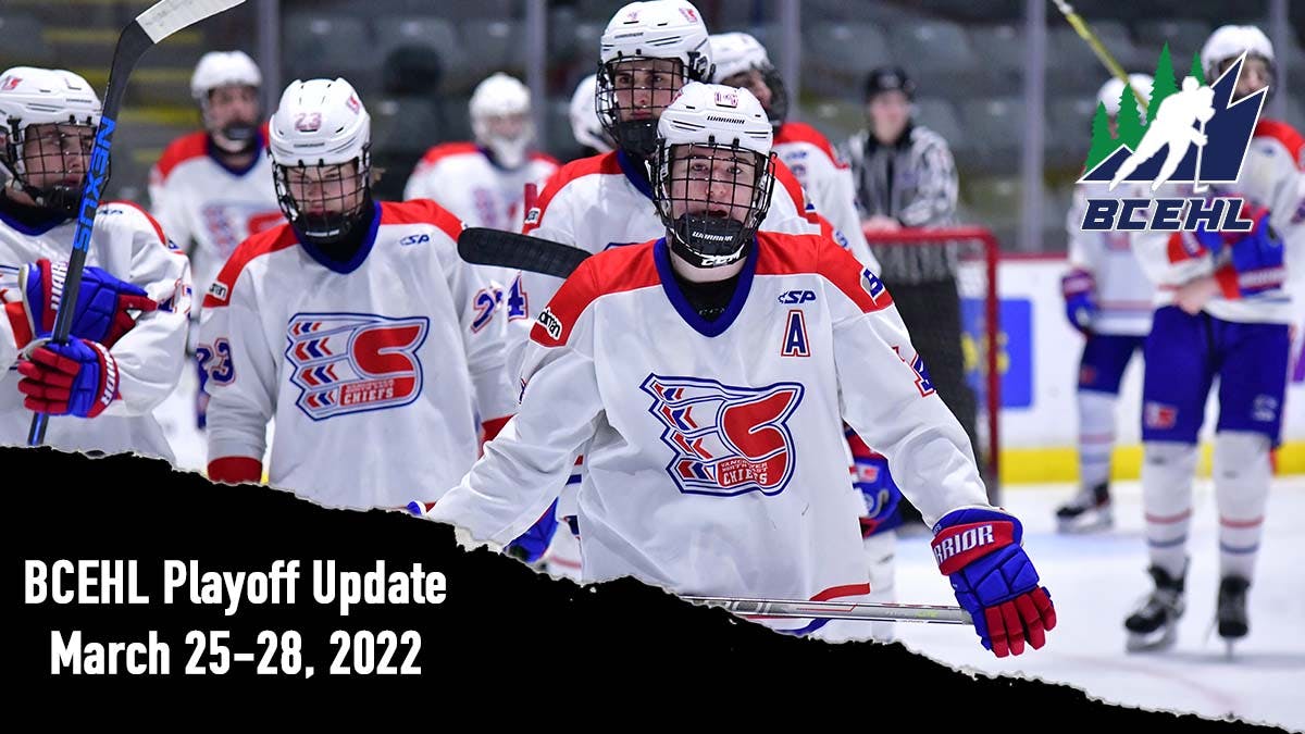 BCEHL Playoff Update: March 25-28, 2022 image